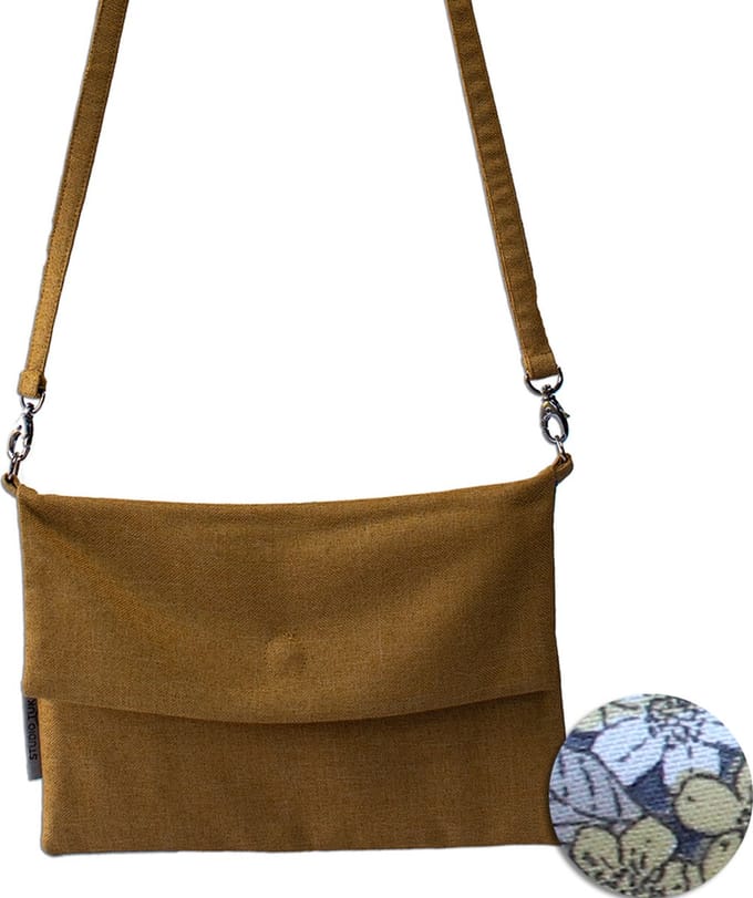 Studio Tuk - Crossbody Bag - Yellow Flowers