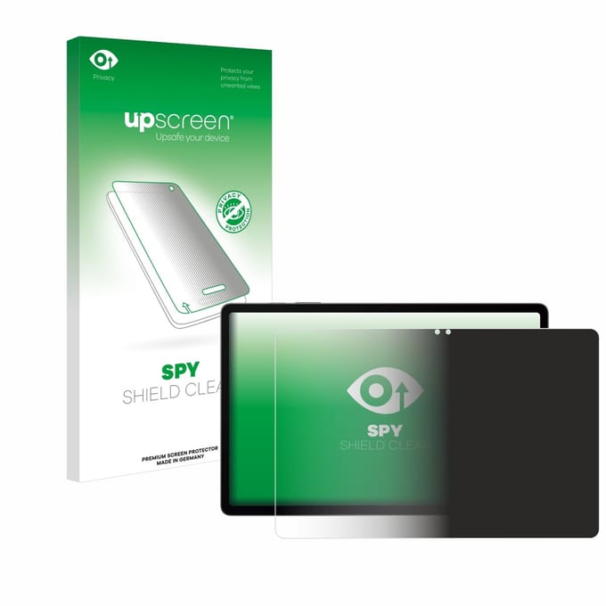 upscreen - privacy screenprotector voor Samsung Galaxy Tab S9 FE+ - Folie Beschermfolie Blauwlichtfilter
