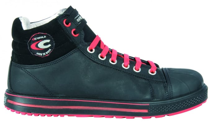 Cofra Hoge Veiligheidsschoen Steal S3 - Zwart/Rood - 41
