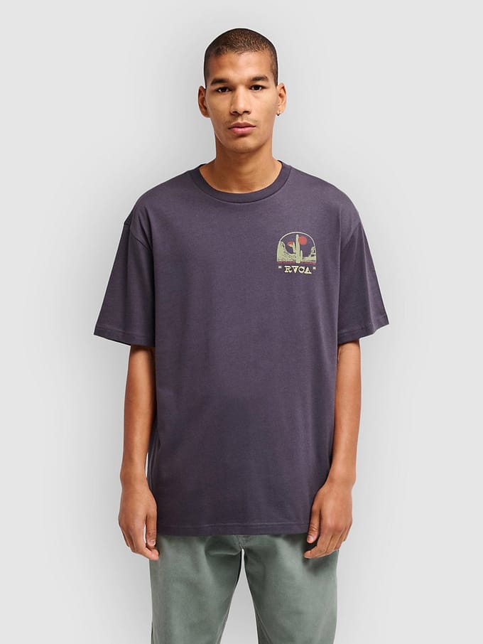 RVCA Saguaro Canyon T-Shirt blauw