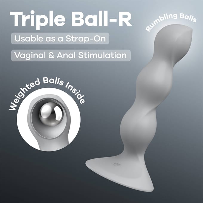 Satisfyer 'Triple Ball-R, 18 cm
