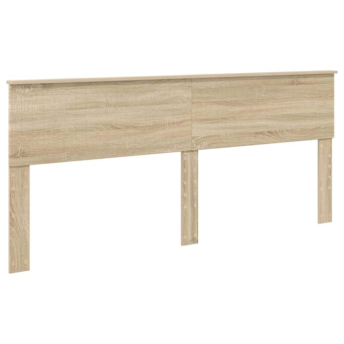 vidaXL Hoofdbord Sonoma Eiken Bewerkt hout