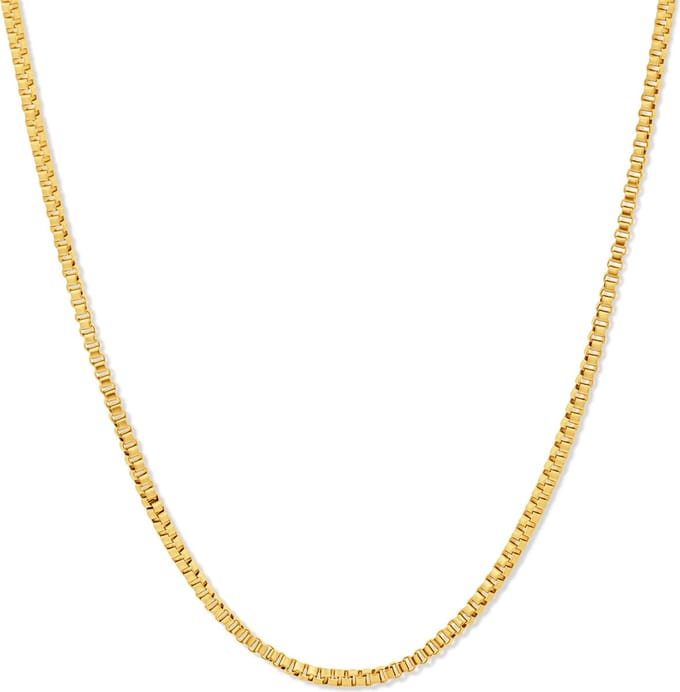 MIASOPHIA 4-MS22114 Stalen ketting - 45cm- Goudkleurige plating