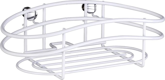 Wenko Wandrek Classic Plus 15 X 24 Cm Staal Wit