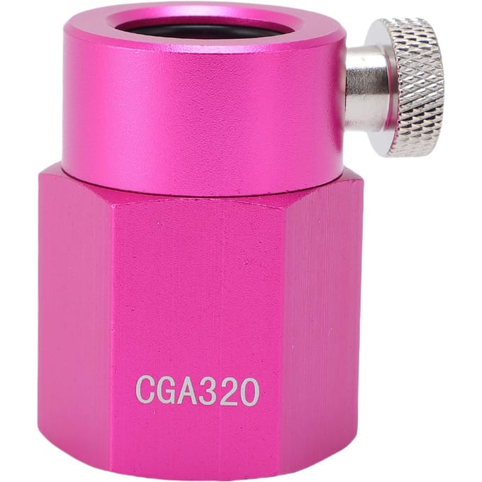 CO2 Navuladapter Snelkoppeling voor Soda Maker Cilinder Bus Tank Connector Kit pink