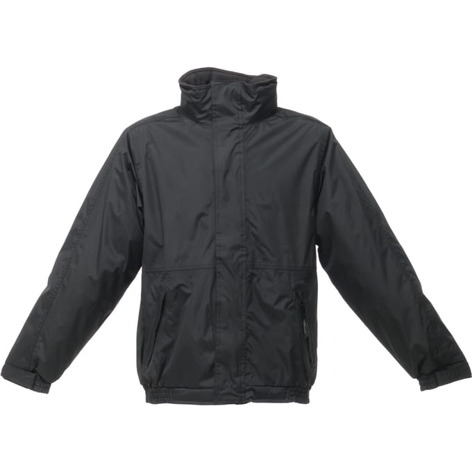 Regatta Heren Dover Waterdicht Windproof Jasje (Zwart/Ash)