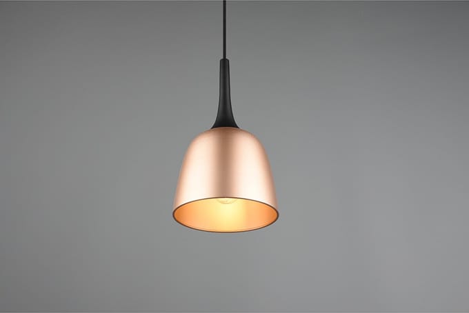 LED Hanglamp - Hangverlichting - Torna Christa - 3-lichts - E27 Fitting - Rond - Mat Goud - Aluminium