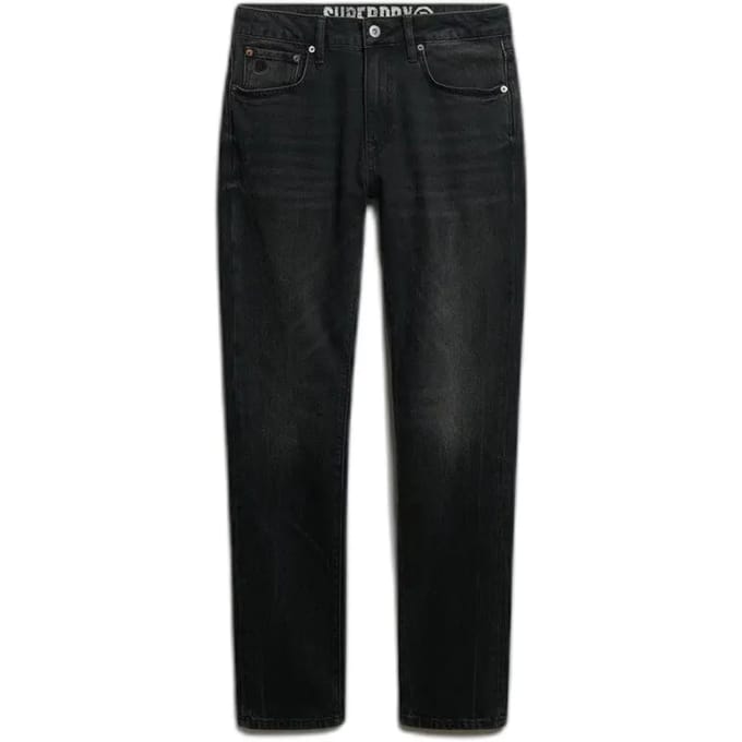 Superdry Vintage Slim Spijkerbroek Zwart 32 / 32 Man