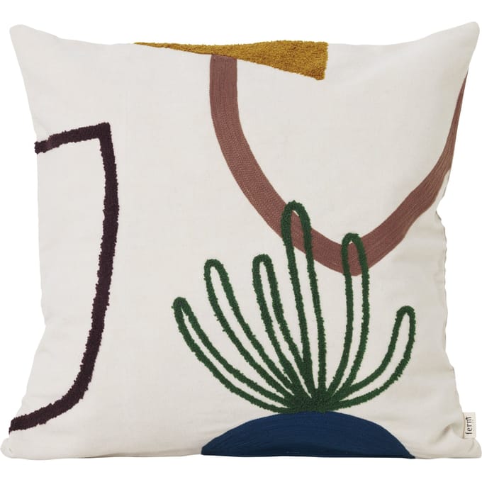 Ferm Living - Mirage Kussen - Island - meerkleurig