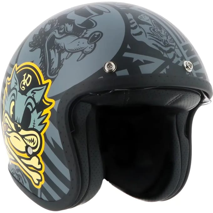 Jet motorhelm Von Dutch Big Cat Helmet En-2206