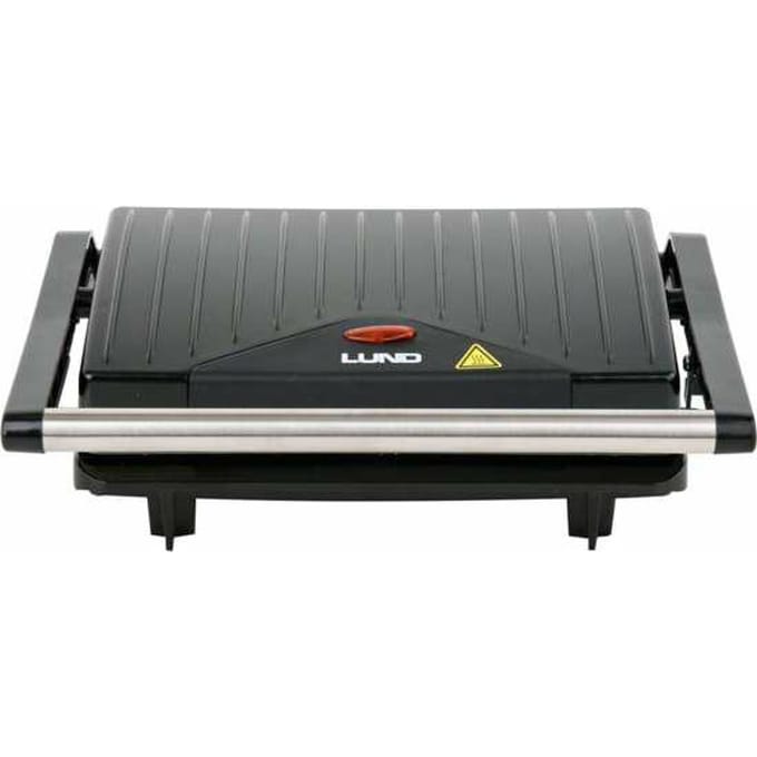 LUND Tosti apparaat/ Panini grill - 750W - Antiaanbaklaag (23 x 14,5 cm)