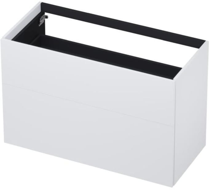 INK - Onderkast 2 Laden Push To Open 65cm Gelakt - 1000x450x650 Mm - Mat Wit
