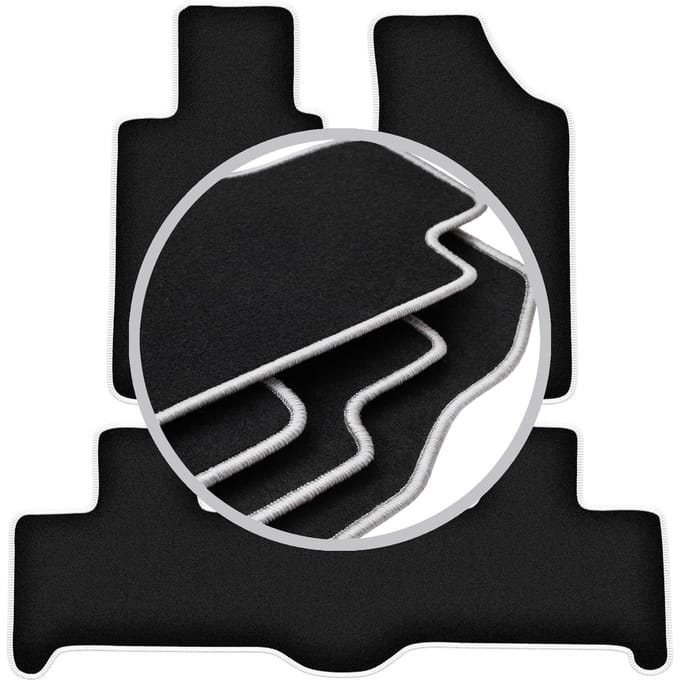 CARLUX-SILVER automatten voor: Hummer H3 SUV (2005-2010)