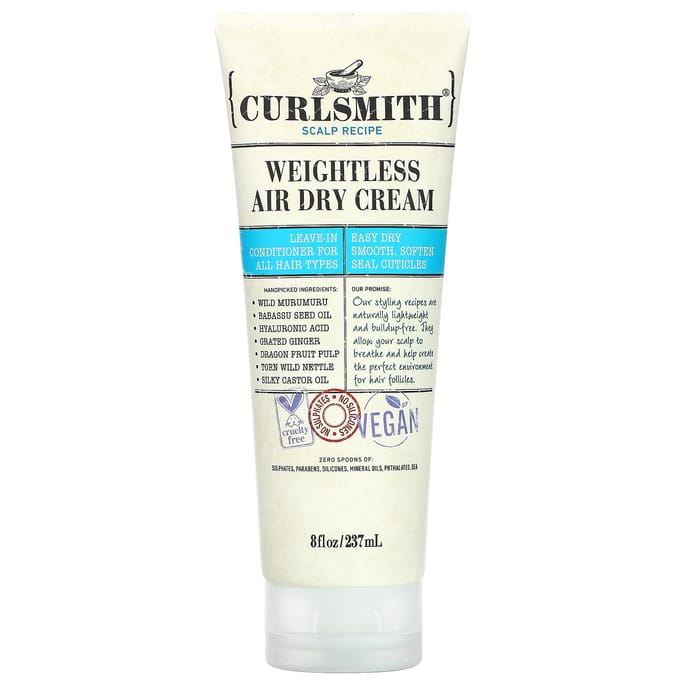 Curlsmith Weightless Air Dry Cream 237ml - CG methode - Curly Girl