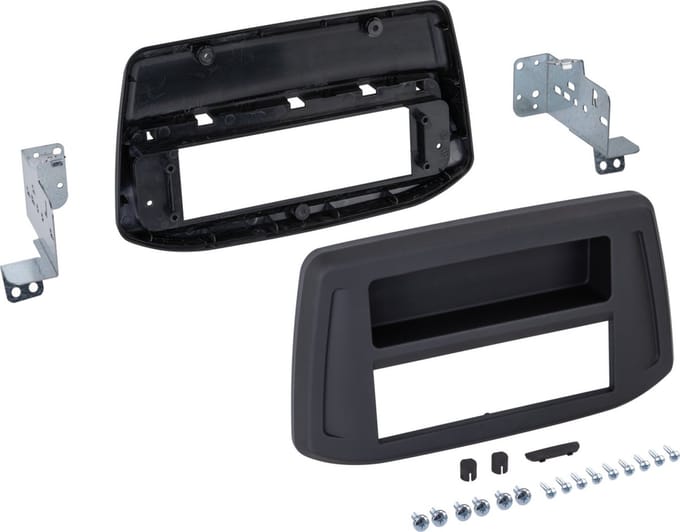 1-DIN radiopaneel Hyundai i30 (PED) 2016-2024 - Kleur: Zwart