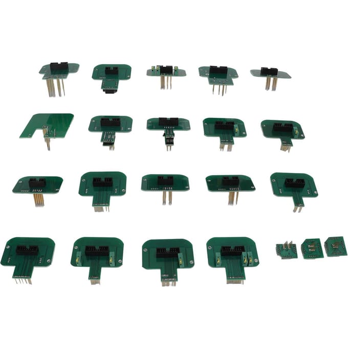 22pcs Adaptateurs de sonde BDM pour cadre LED Outil professionnel de tuning de puce Remplacement pour Siemens black