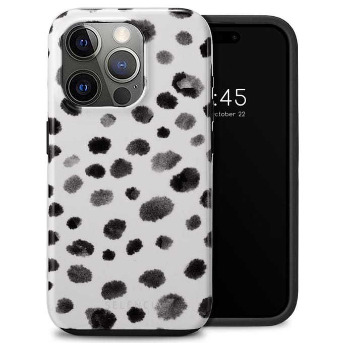 Selencia Hoesje - Geschikt voor Apple iPhone 15 Pro - Backcover - Trendy Leopard