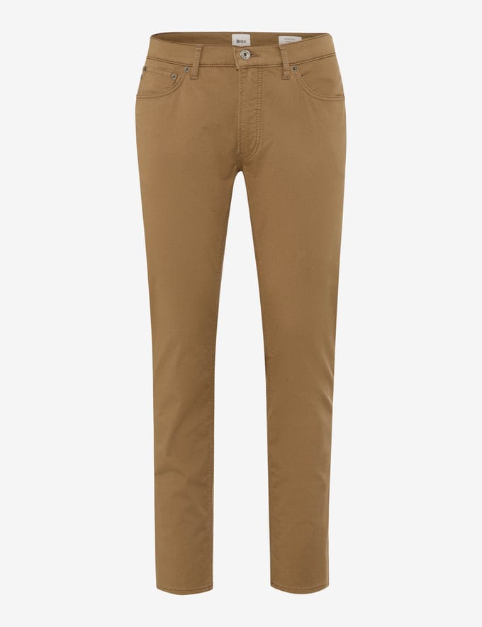 Brax Heren Jeans  Style CHUCK CAPPUCINO, beige, maat 48/32