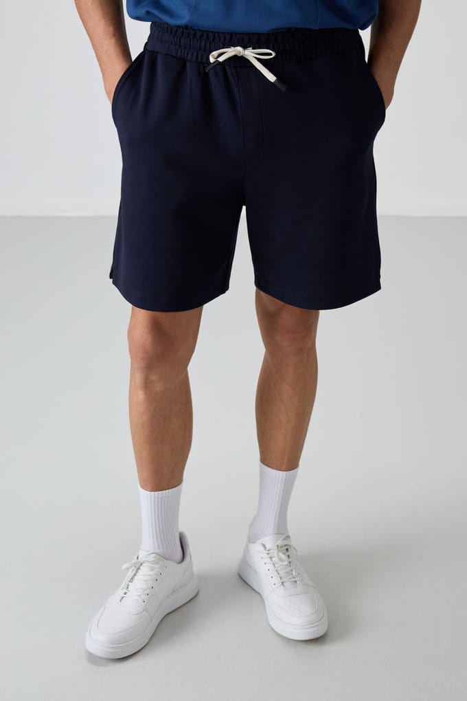 Heren Katoen-polyester Sweatshorts