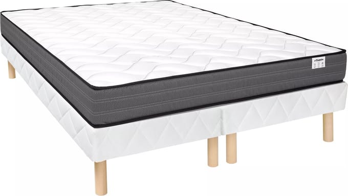 Vente-unique Set 180 x 200 cm bedbodem + matras met pocketveren - AMBRACIE van YSMÉE