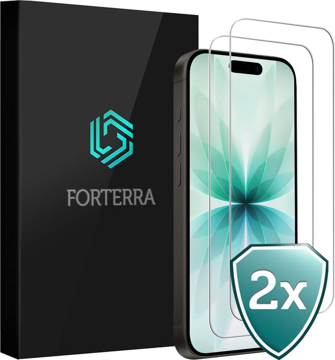 Screenprotector 2 Stuks - Geschikt voor Apple iPhone 17 - Full Cover - Beschermglas - Gehard Glas - Tempered Glass - Screen Protector