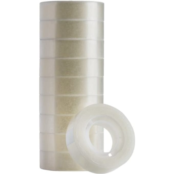 Plakband quantore 15mmx33m kleine kern tr | 10 stuks