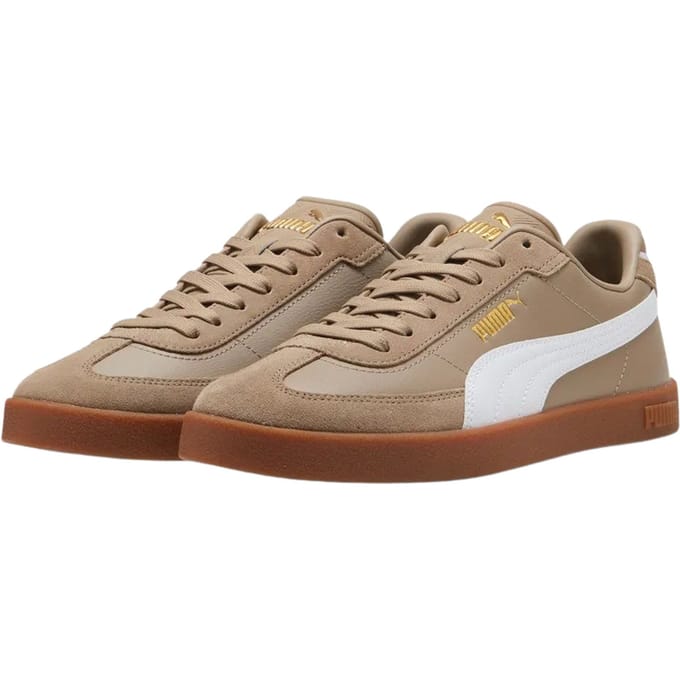 PUMA Puma Club II Era Unisex Sneakers - Ice Coffee-PUMA White