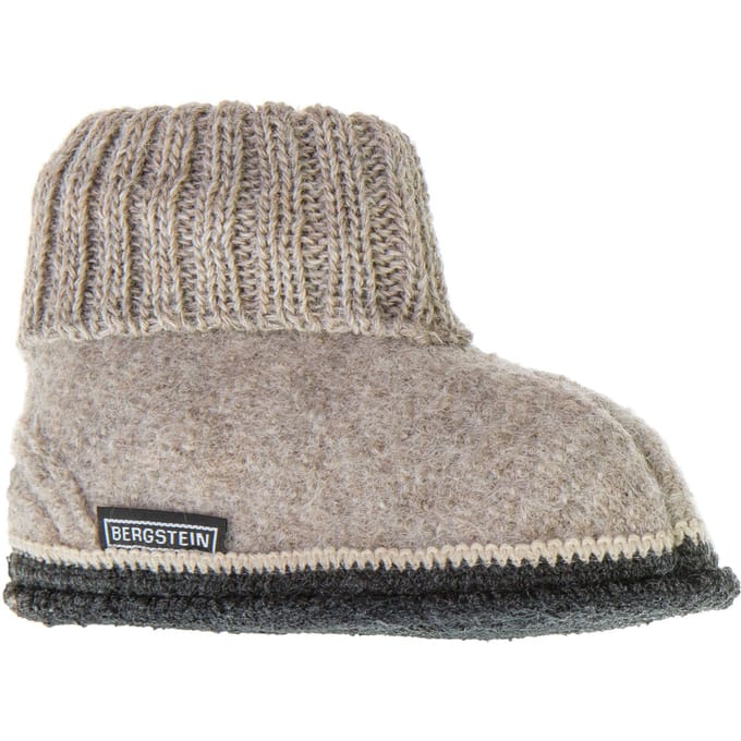Bergstein Cozy Unisex Junior Sloffen - Beige