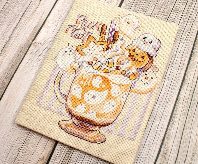 Leti Stitch Trick or Treat borduren (pakket) L8810