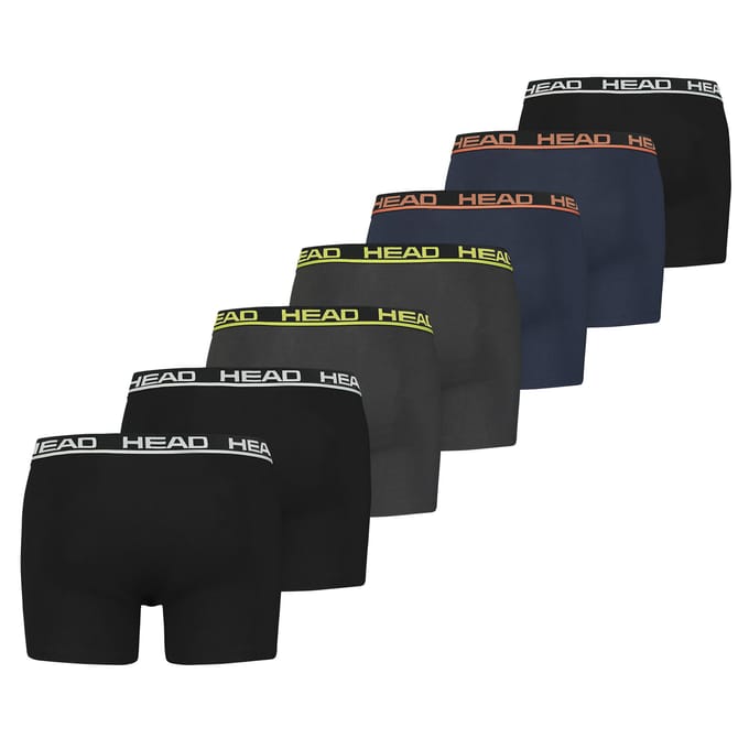 HEAD Set van 7 herenboxershorts, basisbroeken, ondergoed