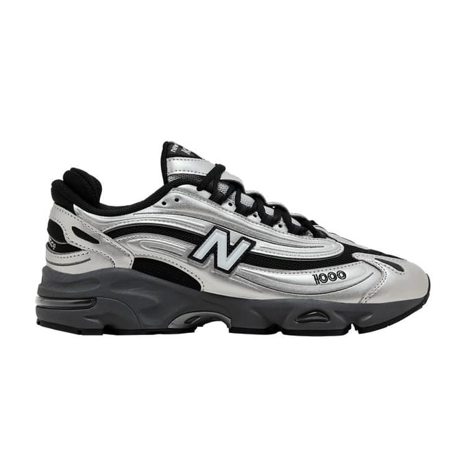 New Balance 1000 Zwart Zilver Metallic 40 gray