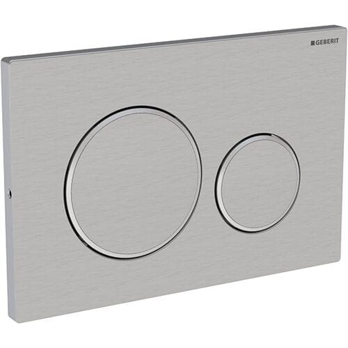 Geberit actuator plate Sigma 20 for 2 volume flush, screwable 115.889.SN.1