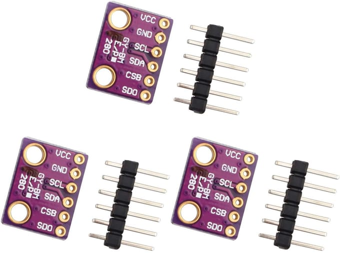 Dailygoody - Digitale Sensor Module - Barometrische Druk - Temperatuur en Vochtigheid - Geschikt voor Arduino - Raspberry Pi - Informatie over sensor