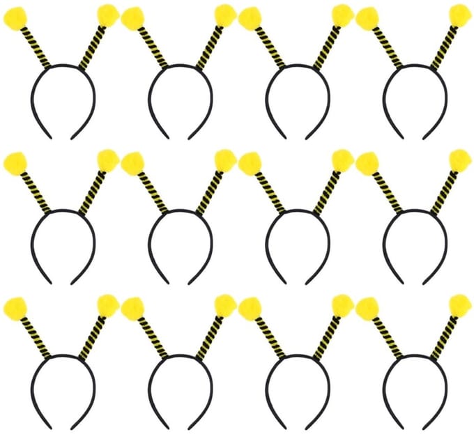 Dailygoody - Bee Antenne Hoofdband - Kostuum Accessoire