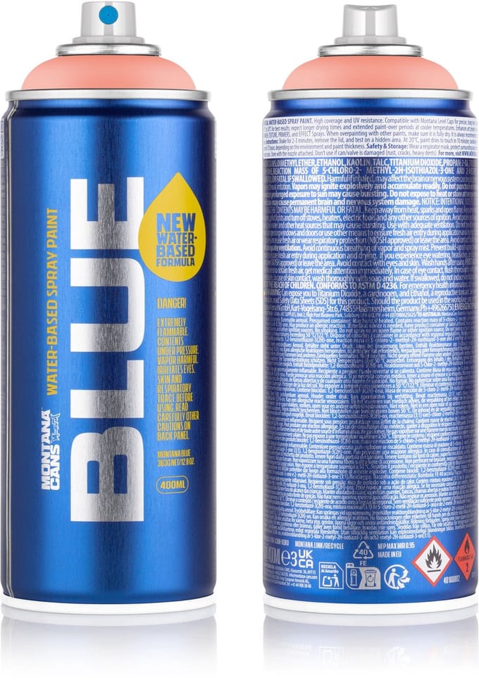 Montana BLUE Soft Bloom Spuitbus 400ml