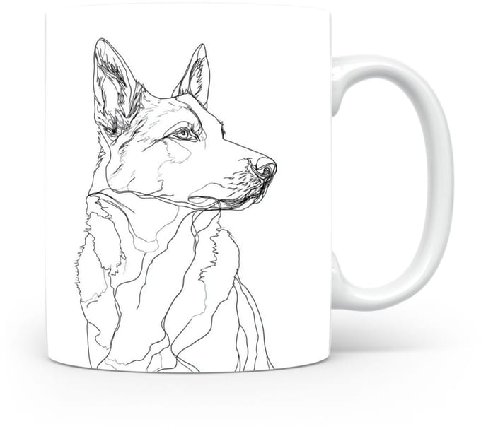 Beker Saarlooswolfhond