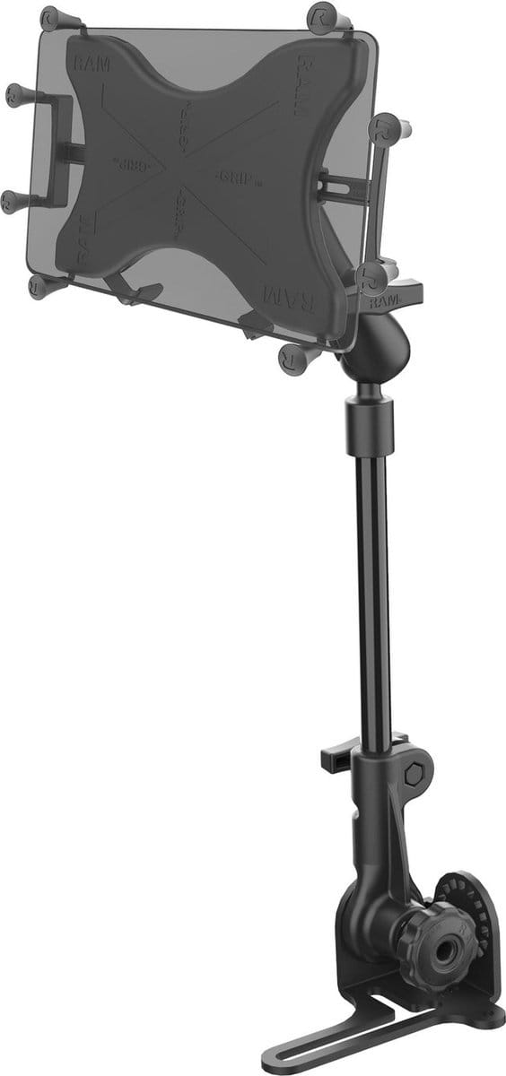 Universal No-Drill POD HD mount met 9-11 inch X-Grip tablethouder