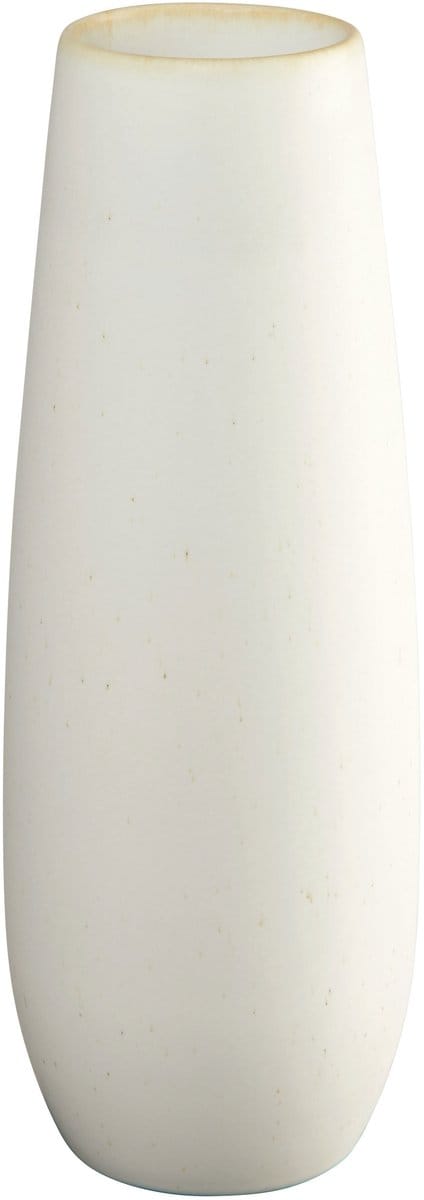 ASA Selection Ease vaas, tafelvaas, decoratieve vaas, bloemenvaas, aardewerk, Soft Shell, H 25 cm, 91031249