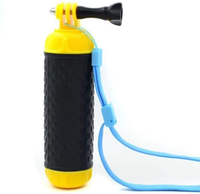 Shop4 - GoPro HERO7 Accessoires Monopod - Drijvend Anti-slip Geel