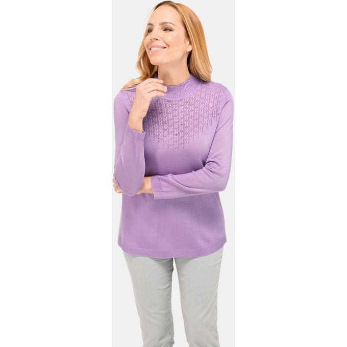 Pullover met opstaande kraag - sering - Gr. 25 van Goldner Fashion