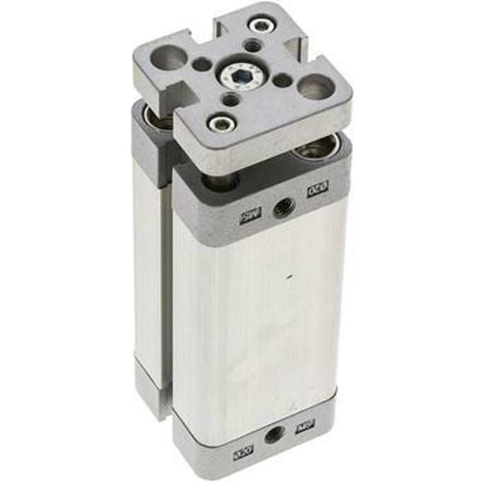 ISO 21287 Compacte Dubbelwerkende Cilinder 20-50mm - Magnetisch - Niet-roterend