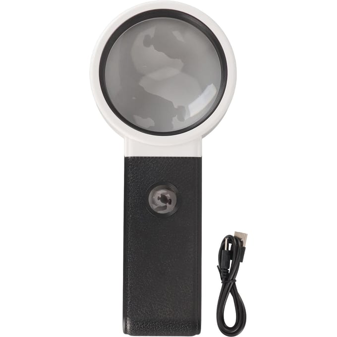 Vergrootglas met Licht en Standaard Handheld LED Vergrootglas voor het Lezen van Munten Sieraden