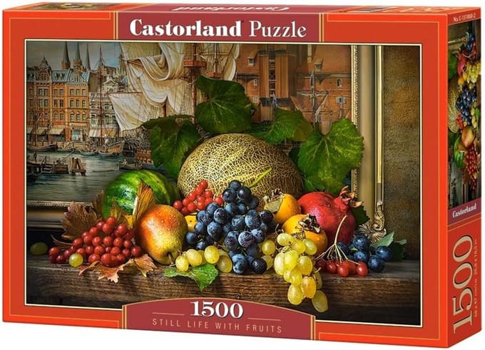 Puzzel 1500 Stukjes - Stilleven met Fruit - Educatief Puzzelplezier