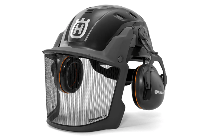 Husqvarna Zaaghelm Technical Grijs