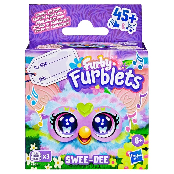 Hasbro Furby Furblet Swee Dee - Pluche Speelfiguur met Geluid.