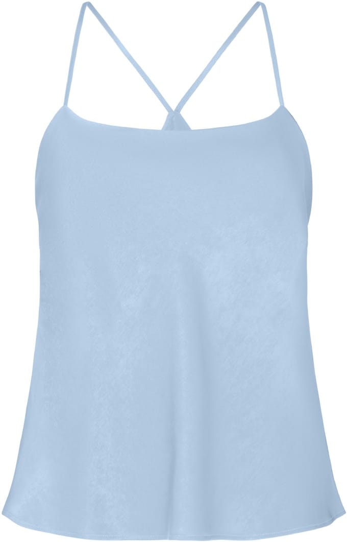 Hunkemöller Ayla Satin Cami Top Blauw