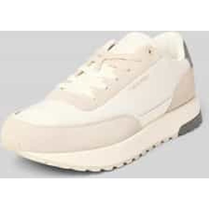 Low-top sneakers van echt leer