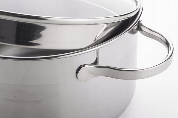 SSW Comfort Soeppan met Zeefdeksel - 9,2L, 28cm, Inductie