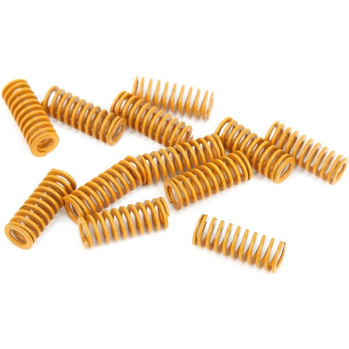 24 stuks 3D-printeronderdelen Veer voor verwarmd bed Extruder Nivelleringsaccessoires 25 x 8 mm multi