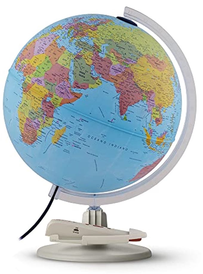 Interactieve wereldbol met sprekende pen voor kinderen, 30 cm